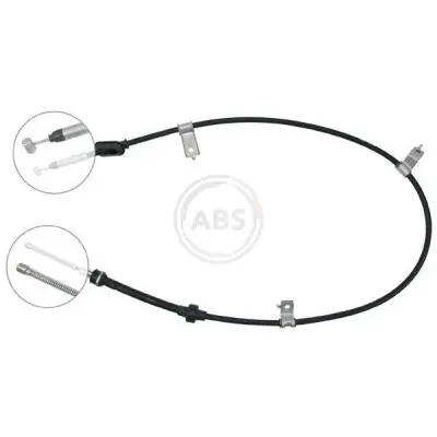 Cable de accionamiento, freno de estacionamiento A.B.S. K19048 Liquidación